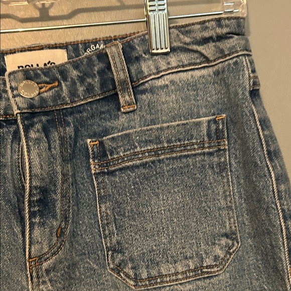 ROLLA'S Free People Classic Blue Flare Jeans - Picture 3 of 8